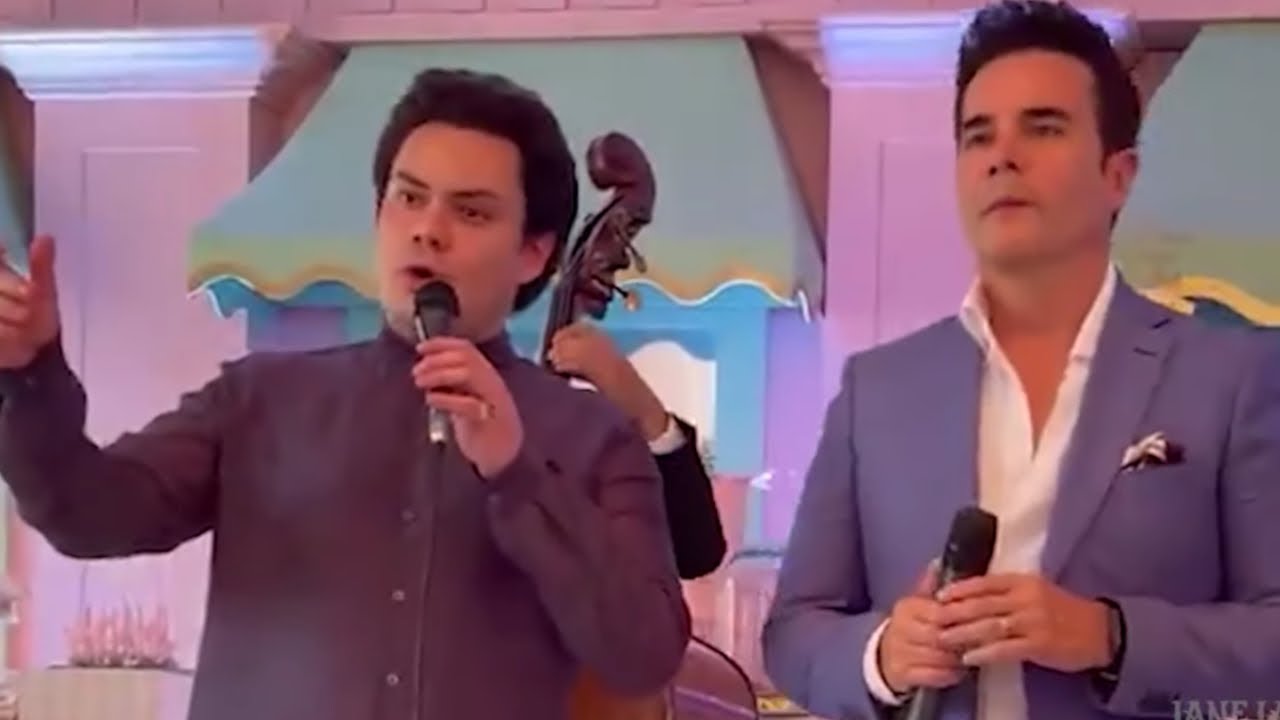 Manuel José ft. José Cantoral | Momentos en la Primera Comunión de la hija de Itatí Cantoral 🌺