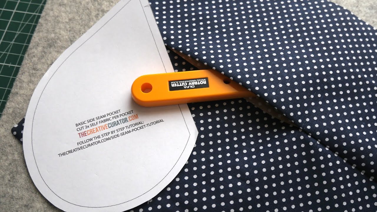 Side Seam Pocket Pattern & Basic Inseam Pocket Tutorial