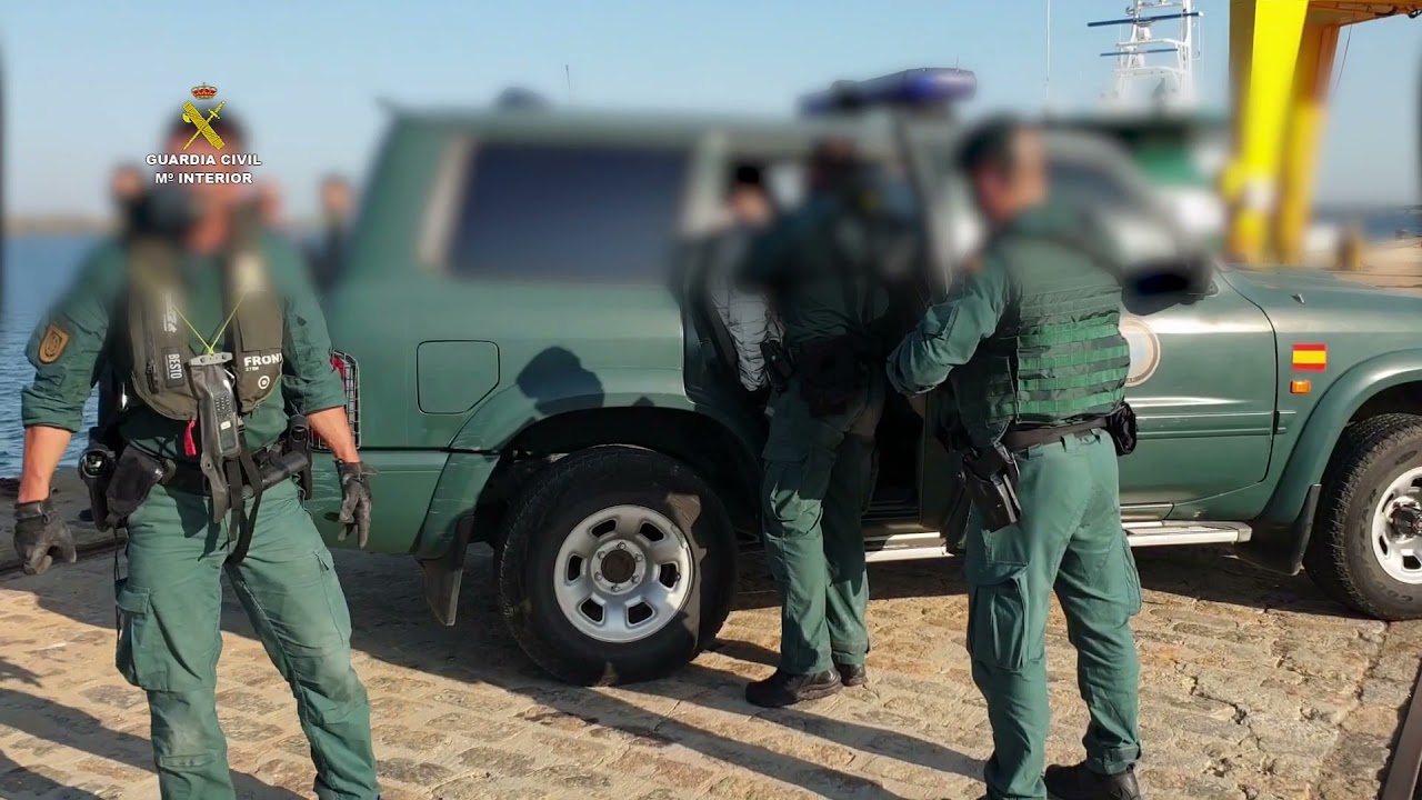 Incautados 4 000 kilos de hachís en las costas de Huelva