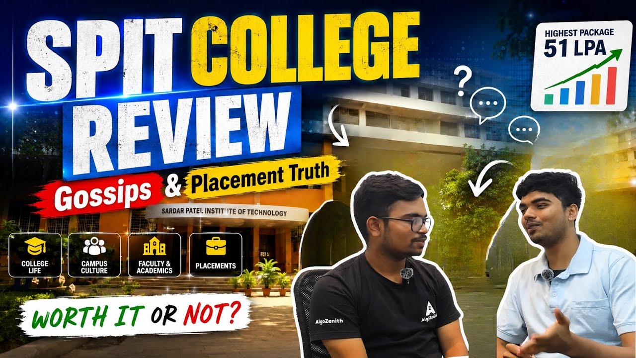 SPIT College Review 2026 | Placement Truth, Campus Life & Hidden Reality | Ft. TPO Incharge