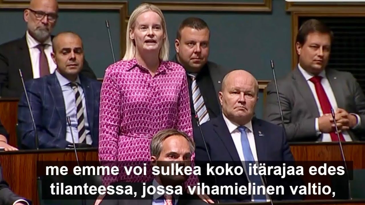 Marin närkästyy Purran kysymyksestä