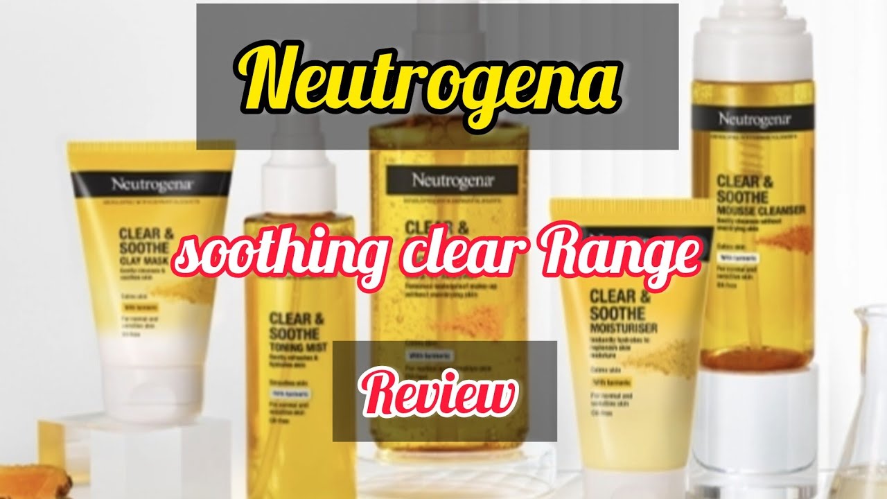 Neutrogena Soothing Clear Turmeric Range & Acne Treatment Set Detailed review