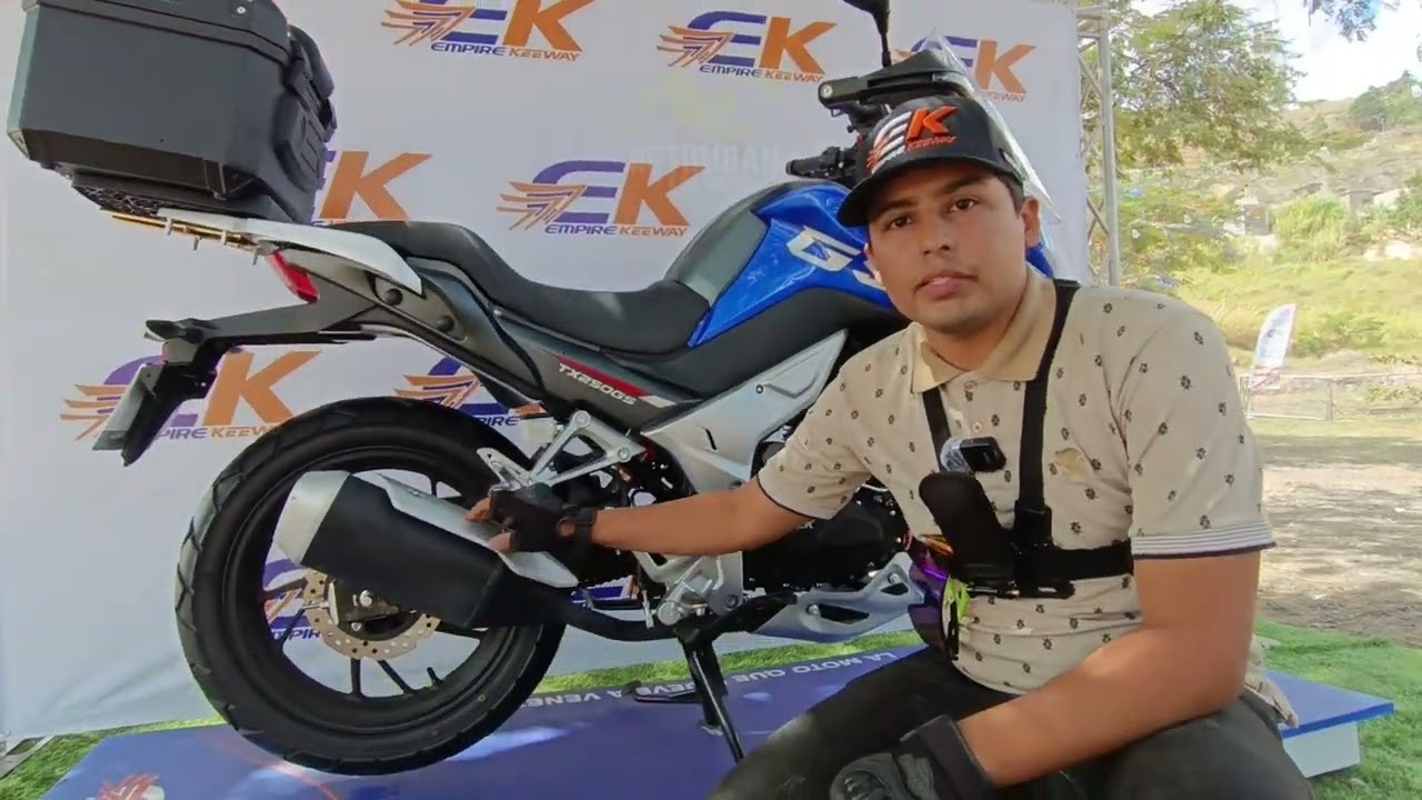 Review + Lanzamiento Oficial Empire Keeway TX250 GS + Precio