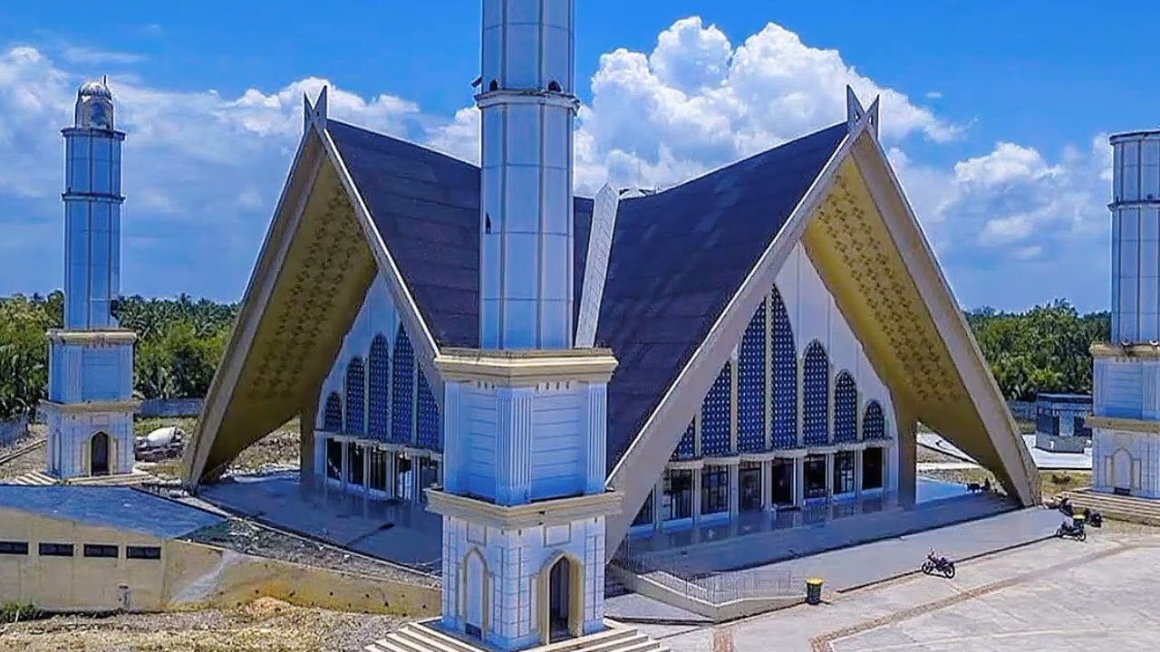 Masjid Viral - Masjid Syekh Ustman - Kab. Tanjung Jabung Barat 