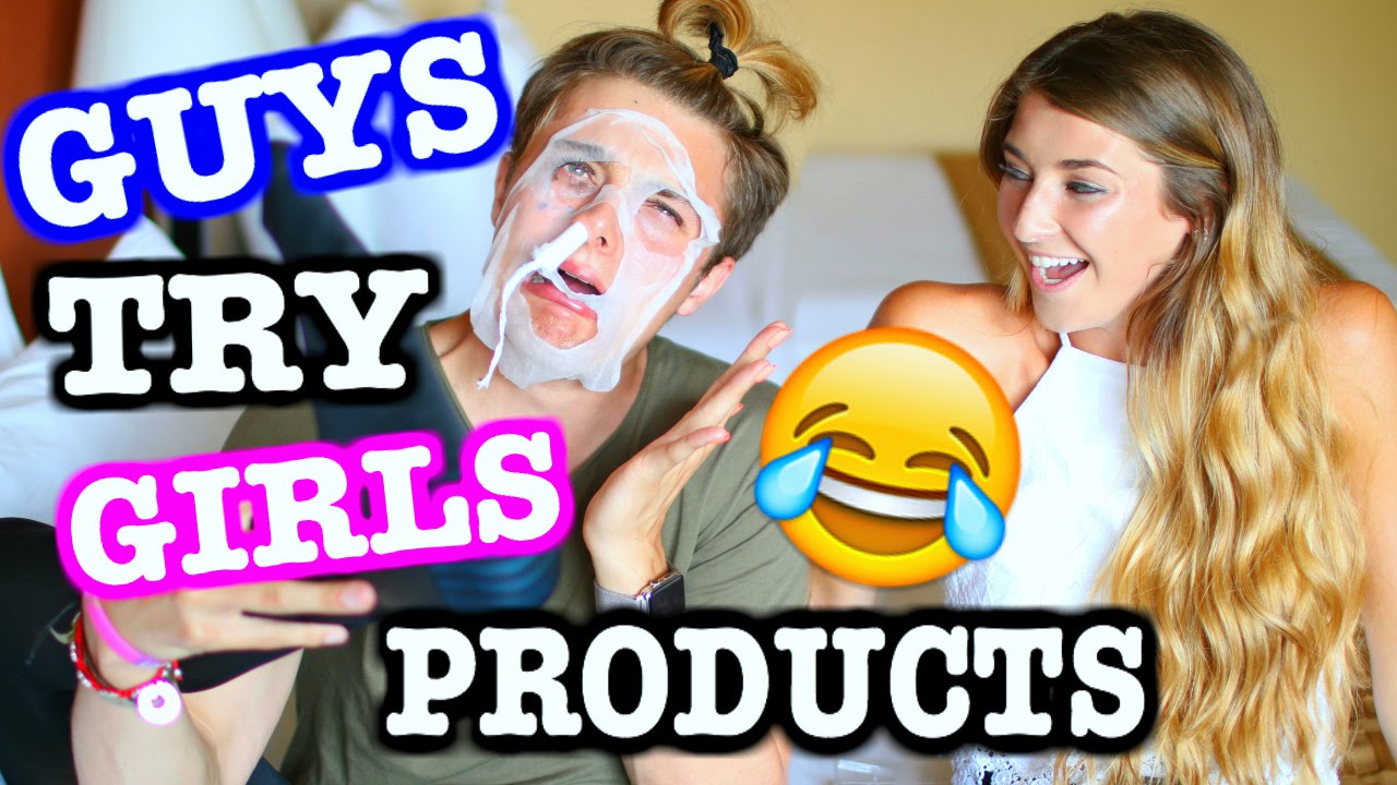 Guys Try Girls Products Ft. Brian Redmon
