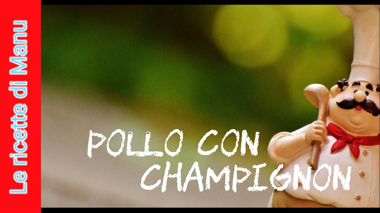 Ali di pollo con funghi champignon