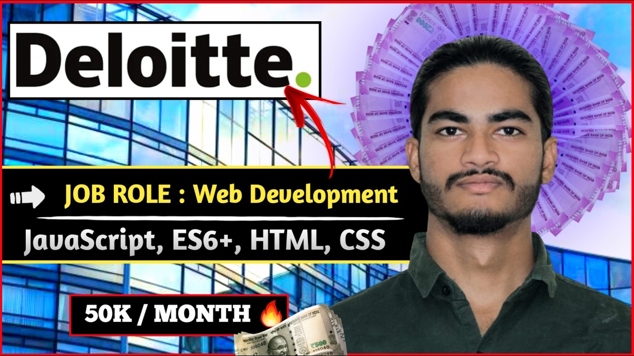 🚀 Deloitte Hiring Freshers 2026 | Web Development Executive Jobs | Bangalore | Apply Now 🔥