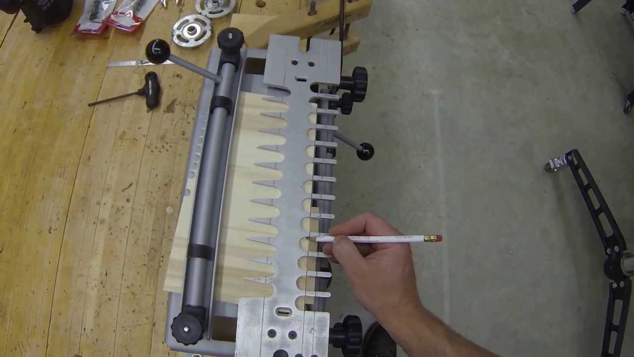 Through Dovetail Joinery- PorterCable Jig, Festool Router
