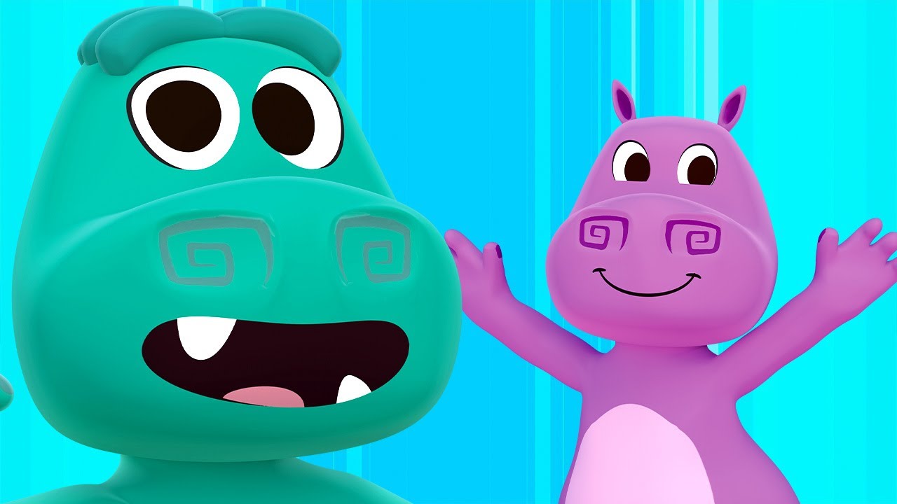 Canción del Cocodrilo y El Hipopótamo y Más Canciones con Animales del Zoo | Canciones del Zoo