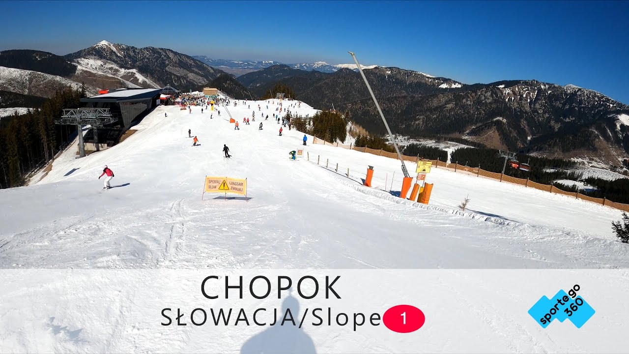108 Chopok | Ski Slope 1 Review | Ze szczytu Chopoka na Priehybe
