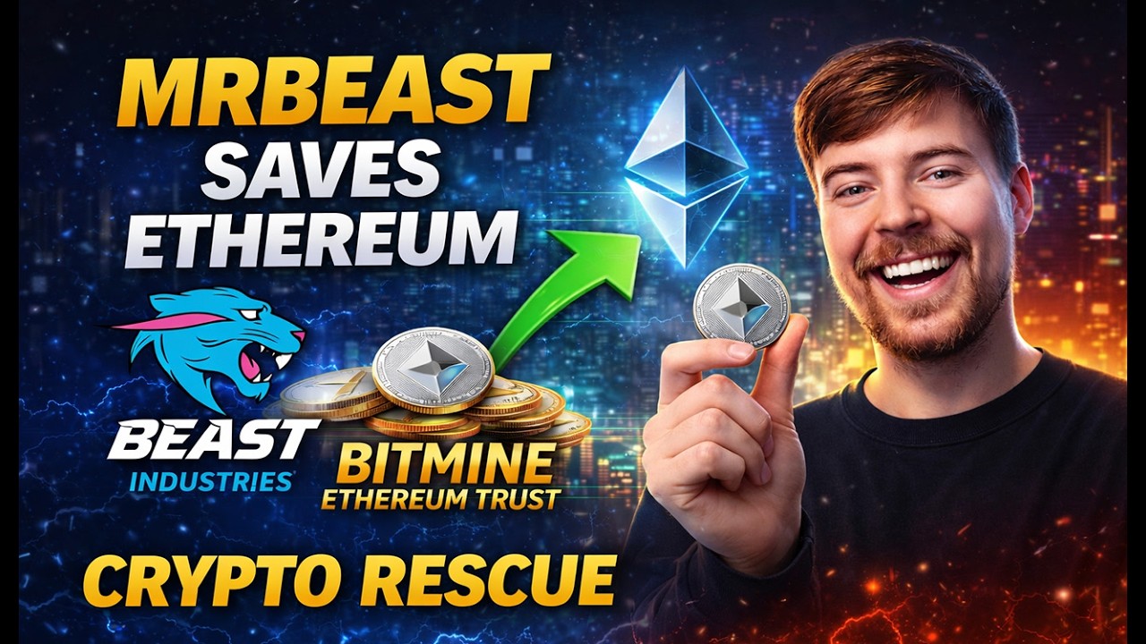 MrBeast сделал ставку на Ethereum?! Объяснение сделки Beast Industries и Bitmine.