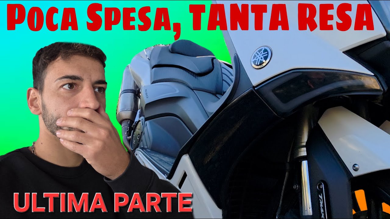 Ho montato le frecce dinamiche al mio Tmax 530 😍- ULTIMA PARTE - Tutorial