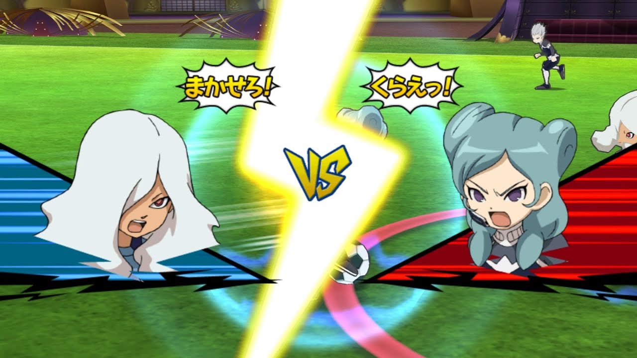 Inazuma Eleven GO Strikers 2013 Protocol Omega vs Kakumei Senbatsu Wii (Dolphin Emulator)