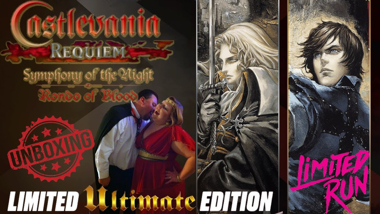 Castlevania Requiem Ultimate Edition -- Limited Run Games Unboxing