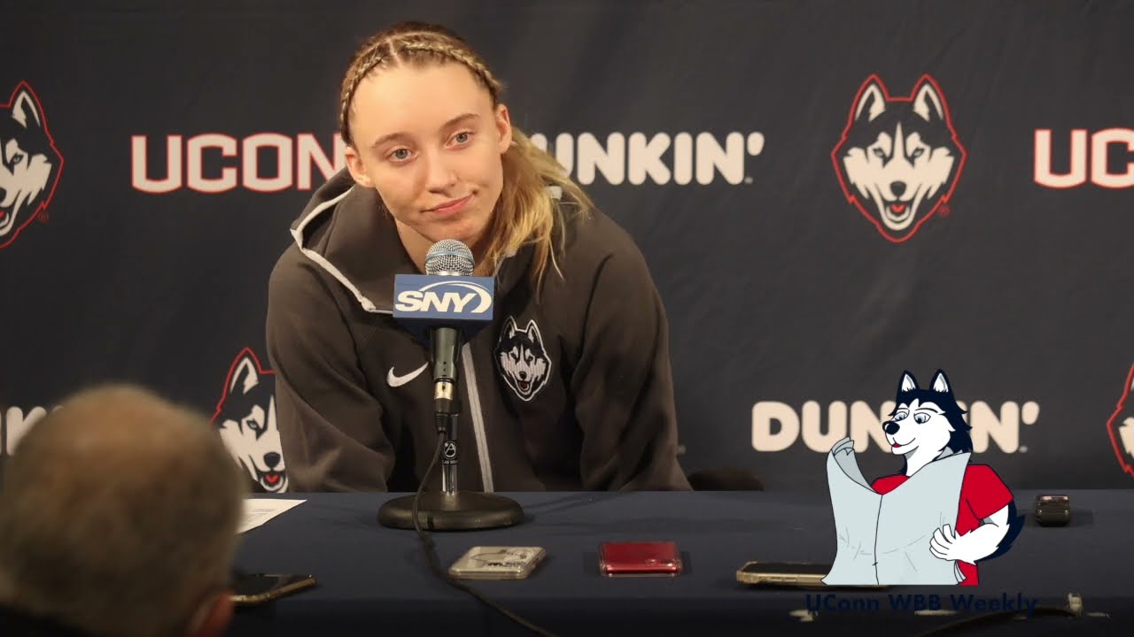 Paige Bueckers and Azzi Fudd: UConn Women's Basketball Postgame Sound (St. John's) - 2/25/22