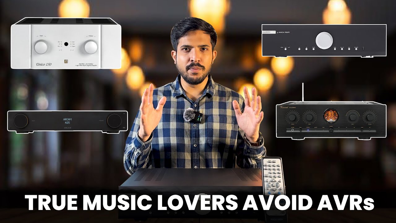 AV Receiver vs Integrated AMP -The Right Choice for Music is…?