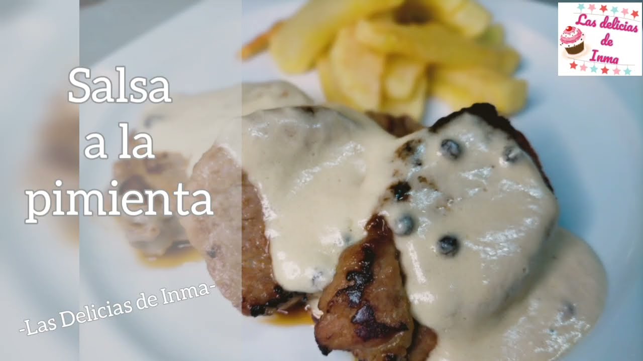 Salsa a la pimienta, f&aacute;cil y r&aacute;pida.