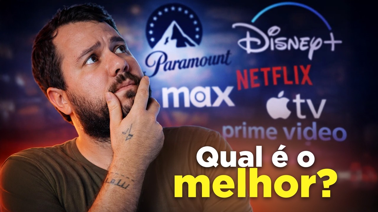 Qual o melhor servi&ccedil;o de streaming em 2026? Netflix, Max, Disney+, PrimeVideo, AppleTV+ e Paramount+