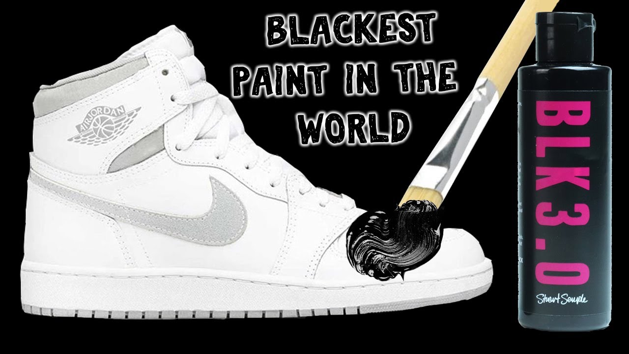 Watch this before you paint with BLK 3.0!! WORLD'S BLACKEST PAINT (musou black)