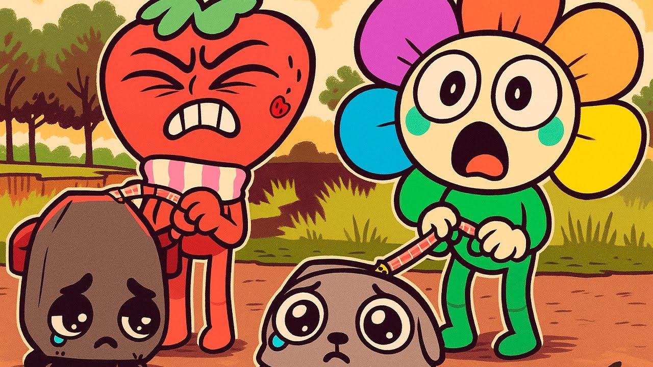 Sprout e Dandy LEVAM Pebble e Coal ao PASSEIO em Dandys World VR!