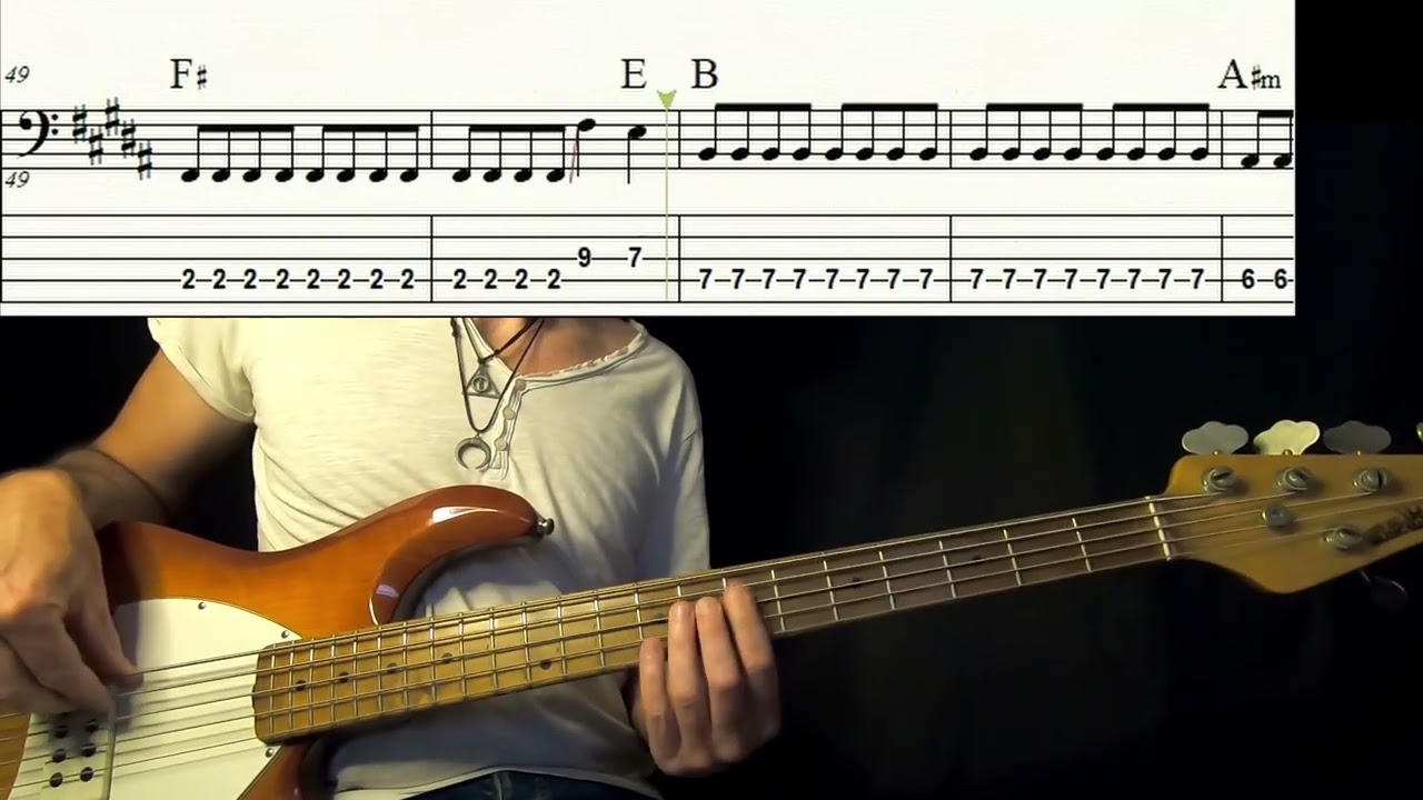 Stella Stai - Umberto Tozzi (bass tabs & notation)