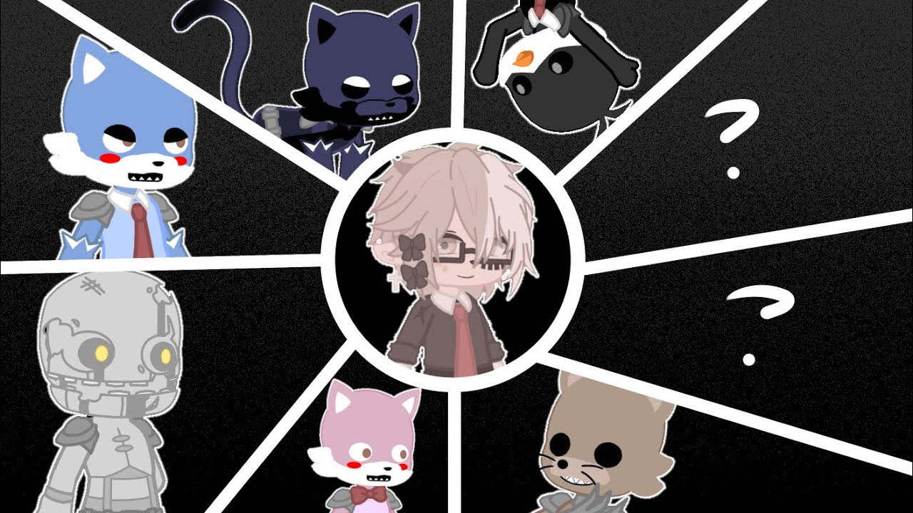 If My Genderbend Worked A Night At Five Nights At Candy’s || Original || Gacha Club ||
