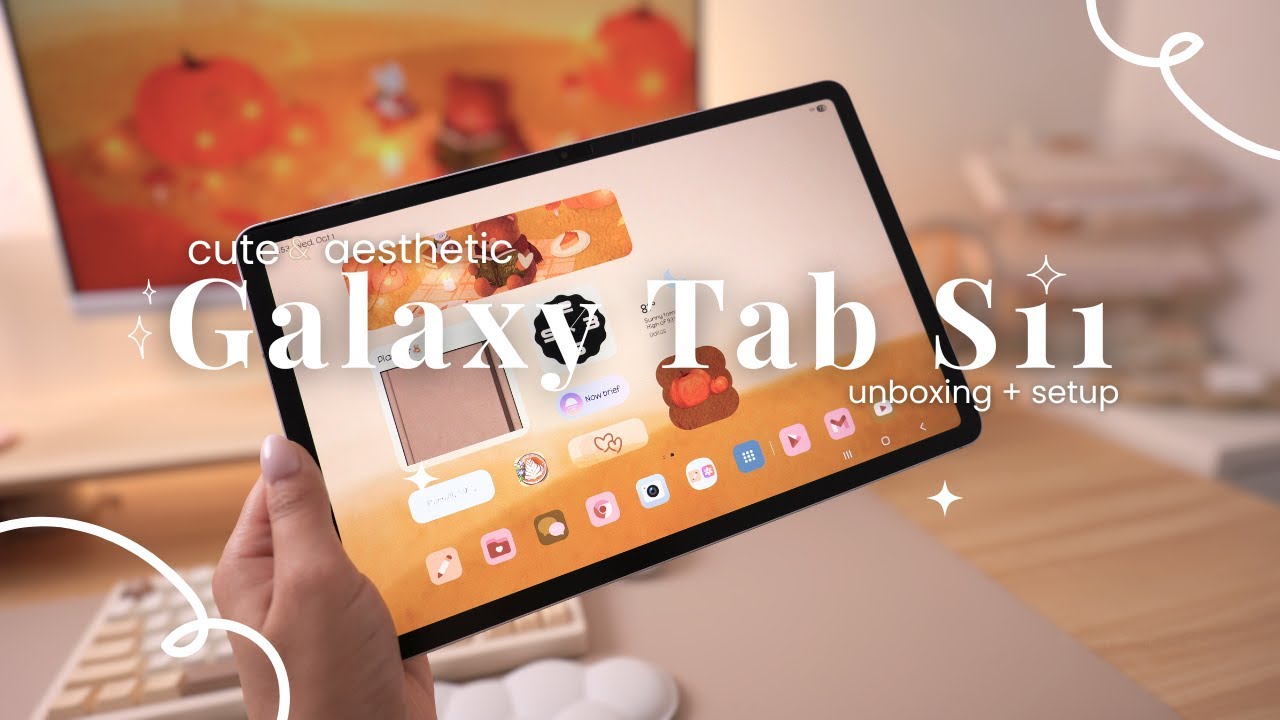 Эстетическая распаковка, настройка и первые впечатления от Samsung Galaxy Tab S11