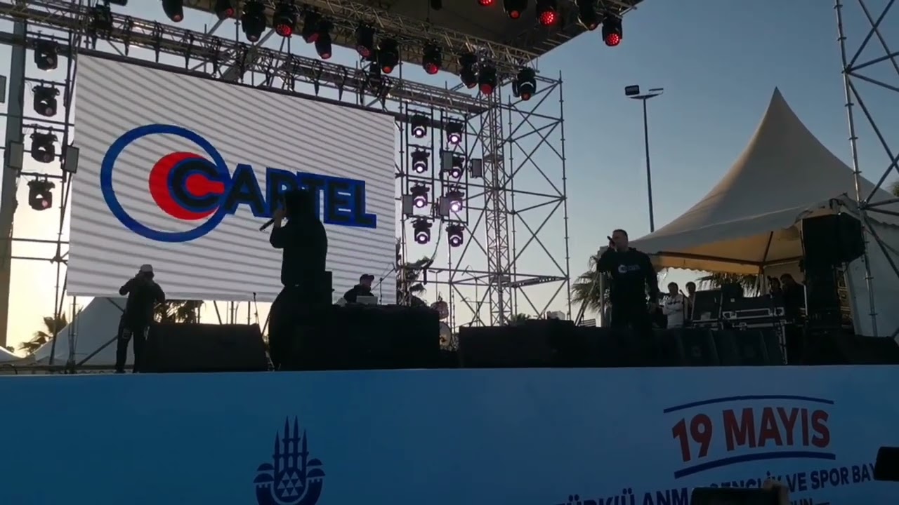 Erci E & Kabus Kerim (Cartel) - Çek Bi Fırt (Canlı Performans) #live #cartel #rap #hiphop