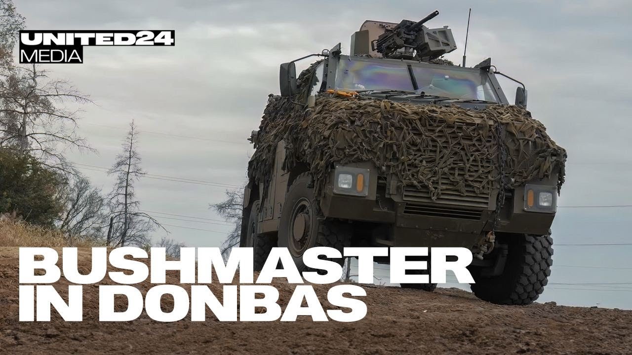 Bushmaster в действии: австралийская бронетехника на вооружении украинских десантников
