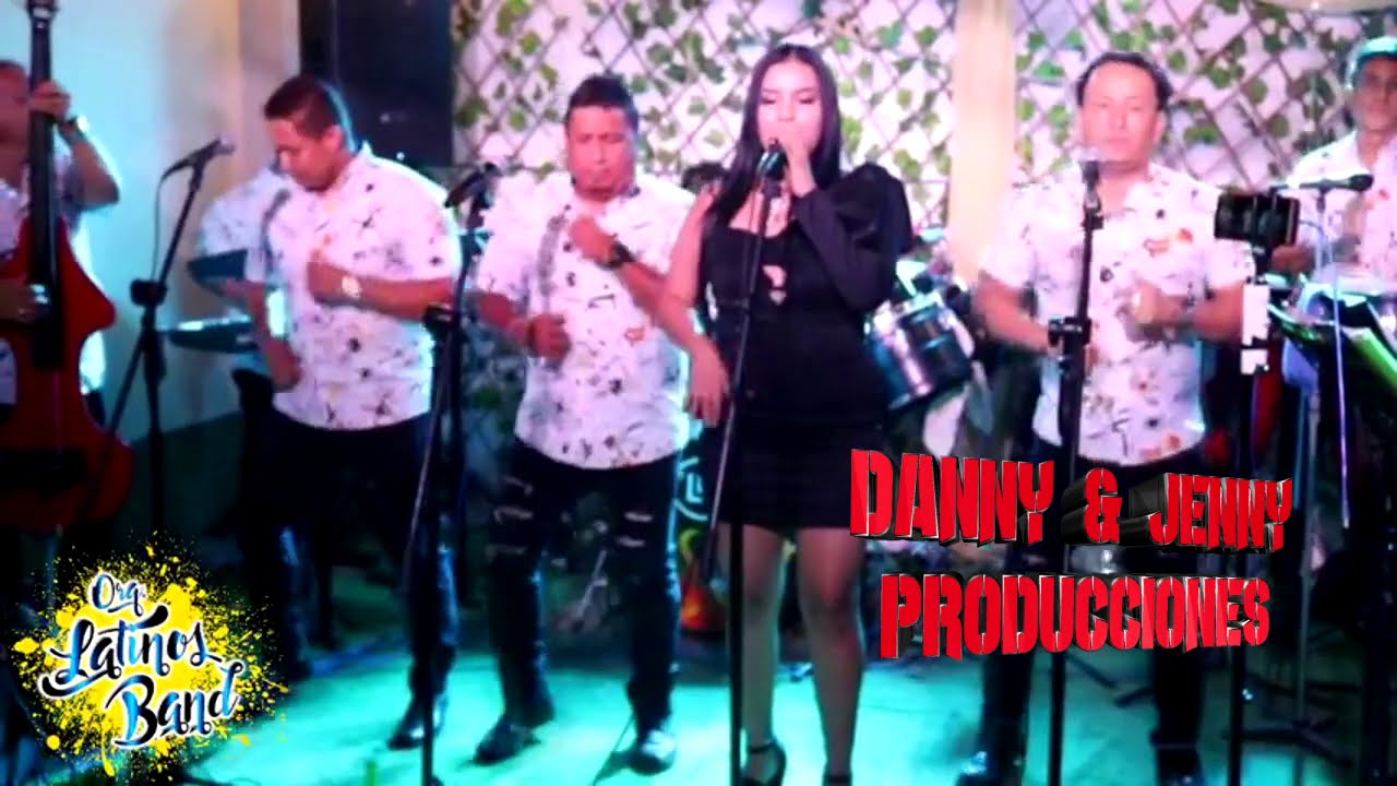 LATINOS BAND ( en vivo) :  Donde Donde, El Tel&eacute;fono,  Que dolor.  D.R.A