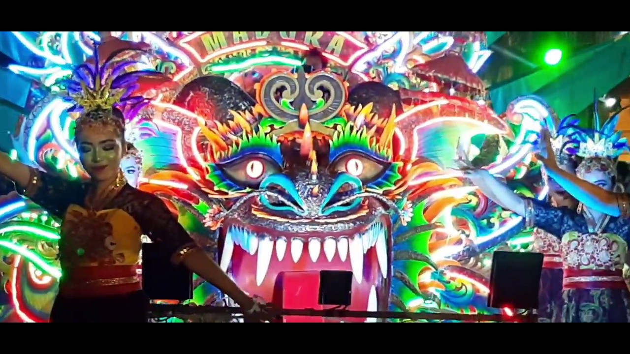 Lanceng sengit ikut memeriahkan festival musik tong tong se madura