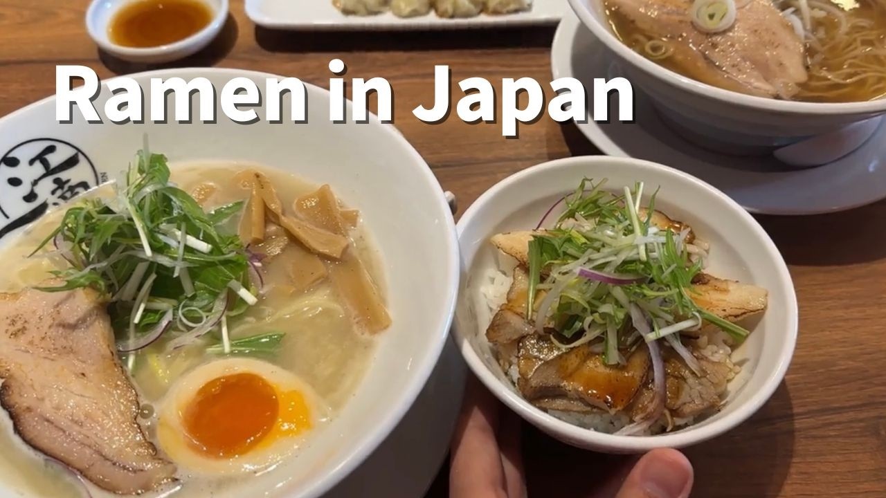 A Simple Day in Japan | I Went Back for This Ramen, Taking the train to my friend's house