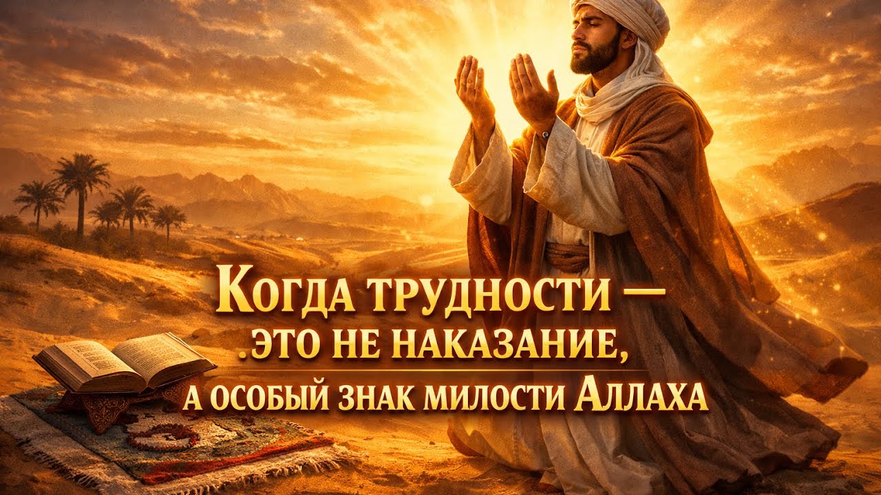 Когда трудности — это не наказание, а особый знак милости Аллаха