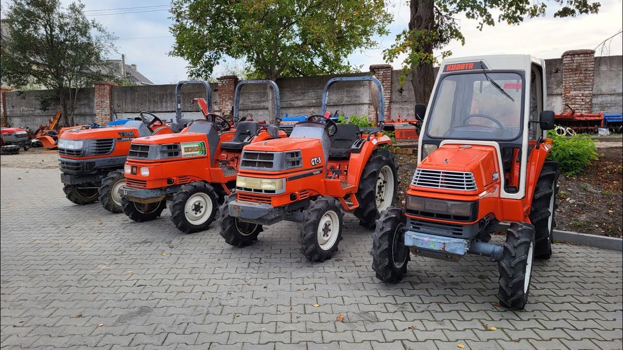 БУ міні трактори🚜 з Японії 🇯🇵 Нове надходження 🔥 у VRM-Техніка І-Ф