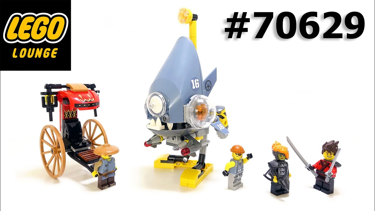 LEGO 70629 Piranha Attack The Ninjago Movie Speedbuild