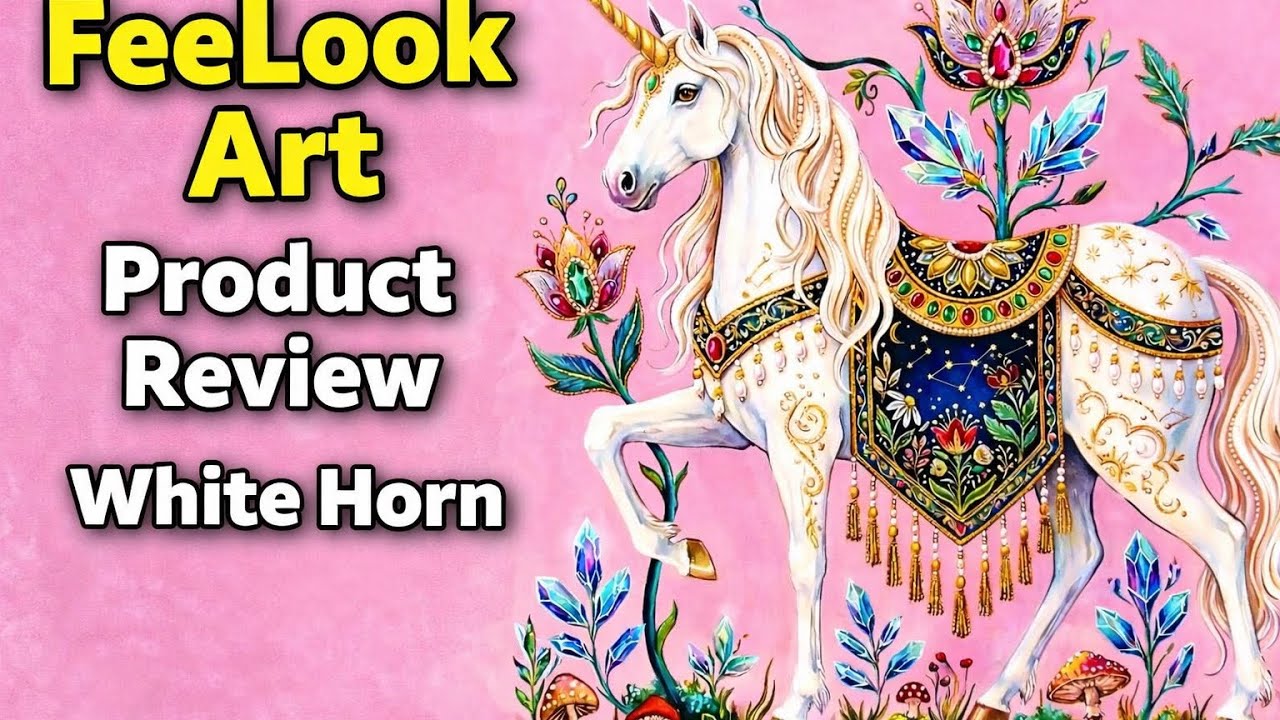 FeeLook Art Product Review of White Horn