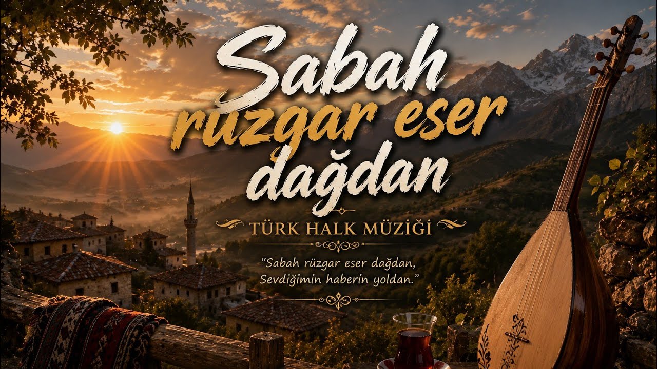 Sabah rüzgar eser dağdan( Türk Halk müziği)