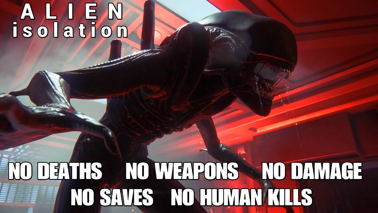 ALIEN: ISOLATION - Permadeath & Unarmed Nightmare Run (Mission 16 Transmission)