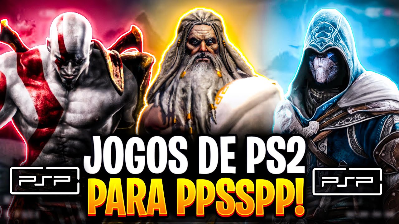 TOP 20 JOGOS DE PS2 QUE SAÍRAM PARA PPSSPP (Versões de Fãs para PPSSPP)