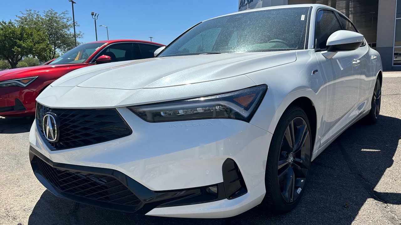 Acura Integra A-Spec 2024 года &mdash; Platinum White Pearl &mdash; Обзор