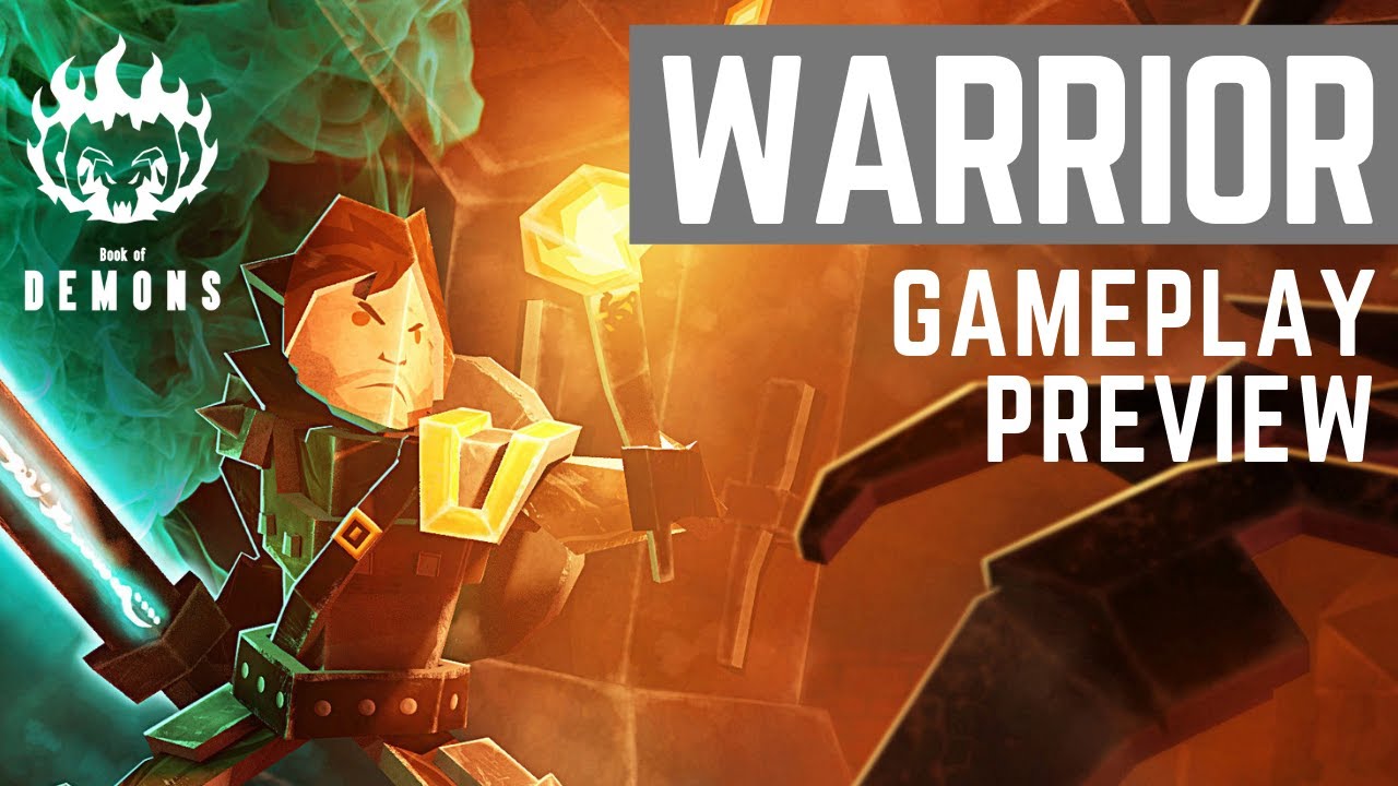 Warrior Gameplay Preview | Book of Demons | 1080p HD, 60 FPS