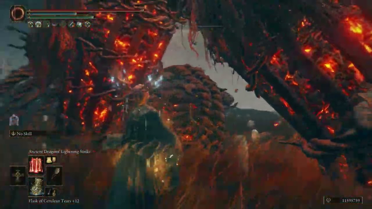 Furnace Golem easy kill with Lightning Strikes - ELDEN RING