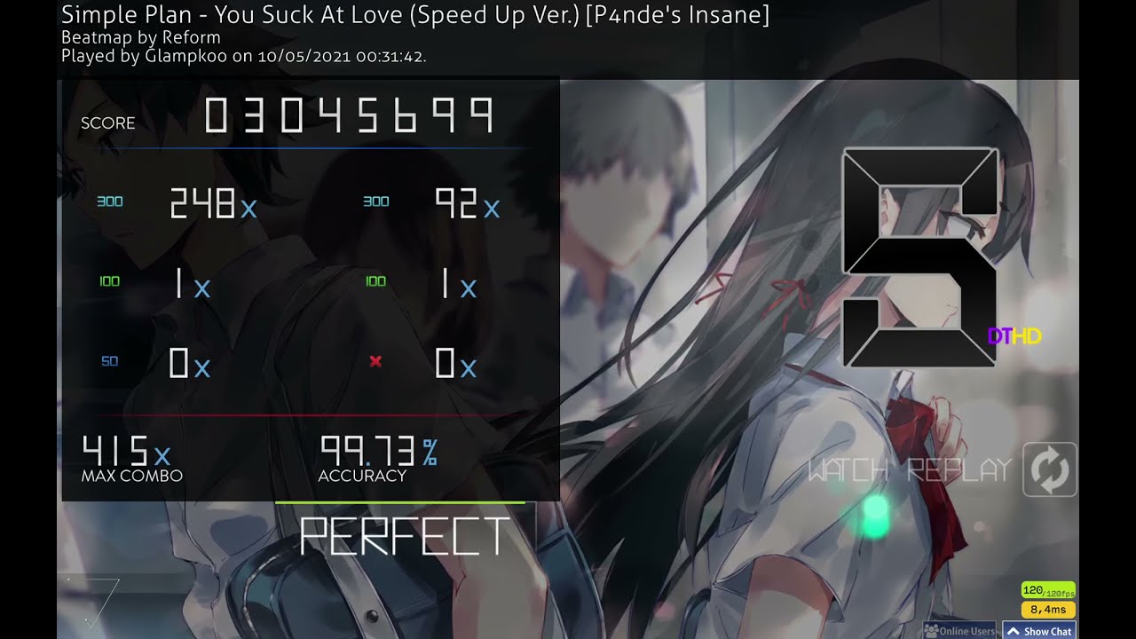 getting faster at this osu circle clicking game