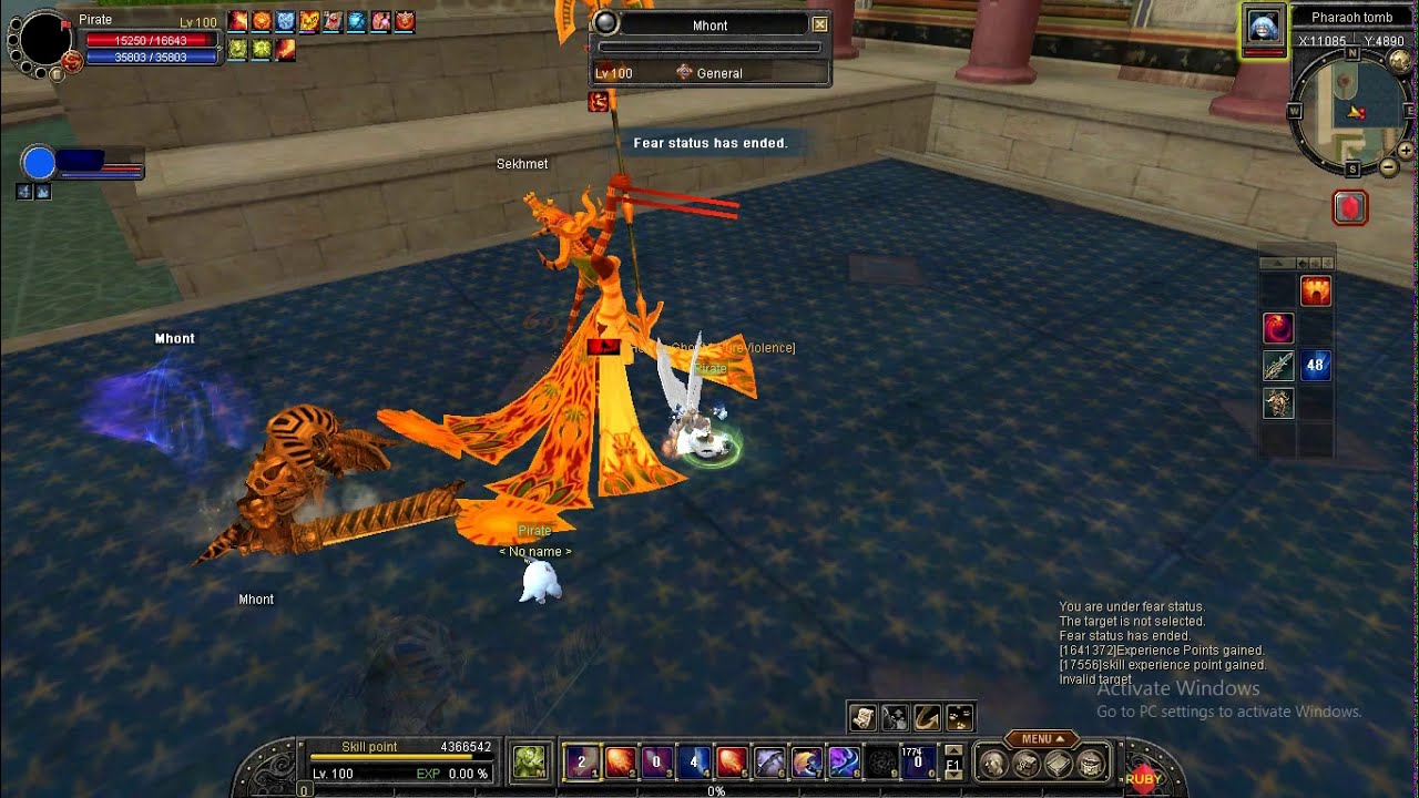 Silkroad Online how to bug Holy Water Temple uniqe by yourself