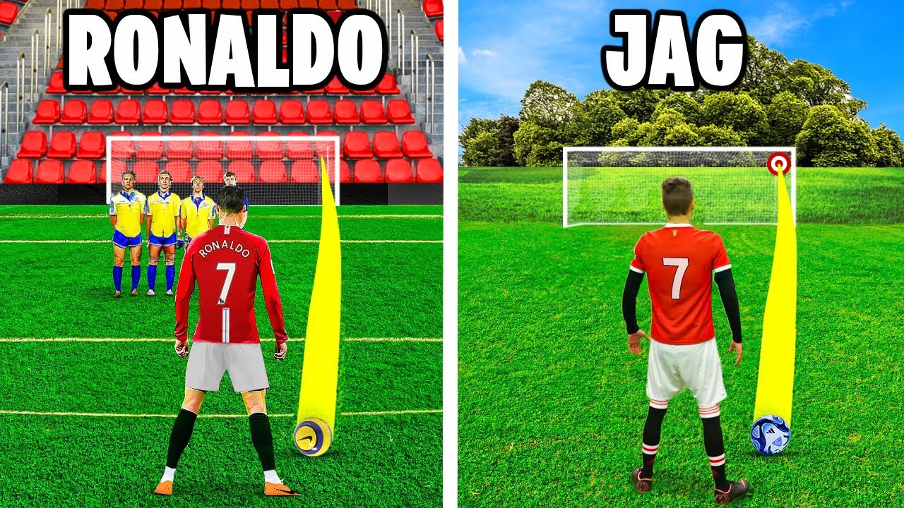 Jag återskapade RONALDOS BÄSTA MÅL!