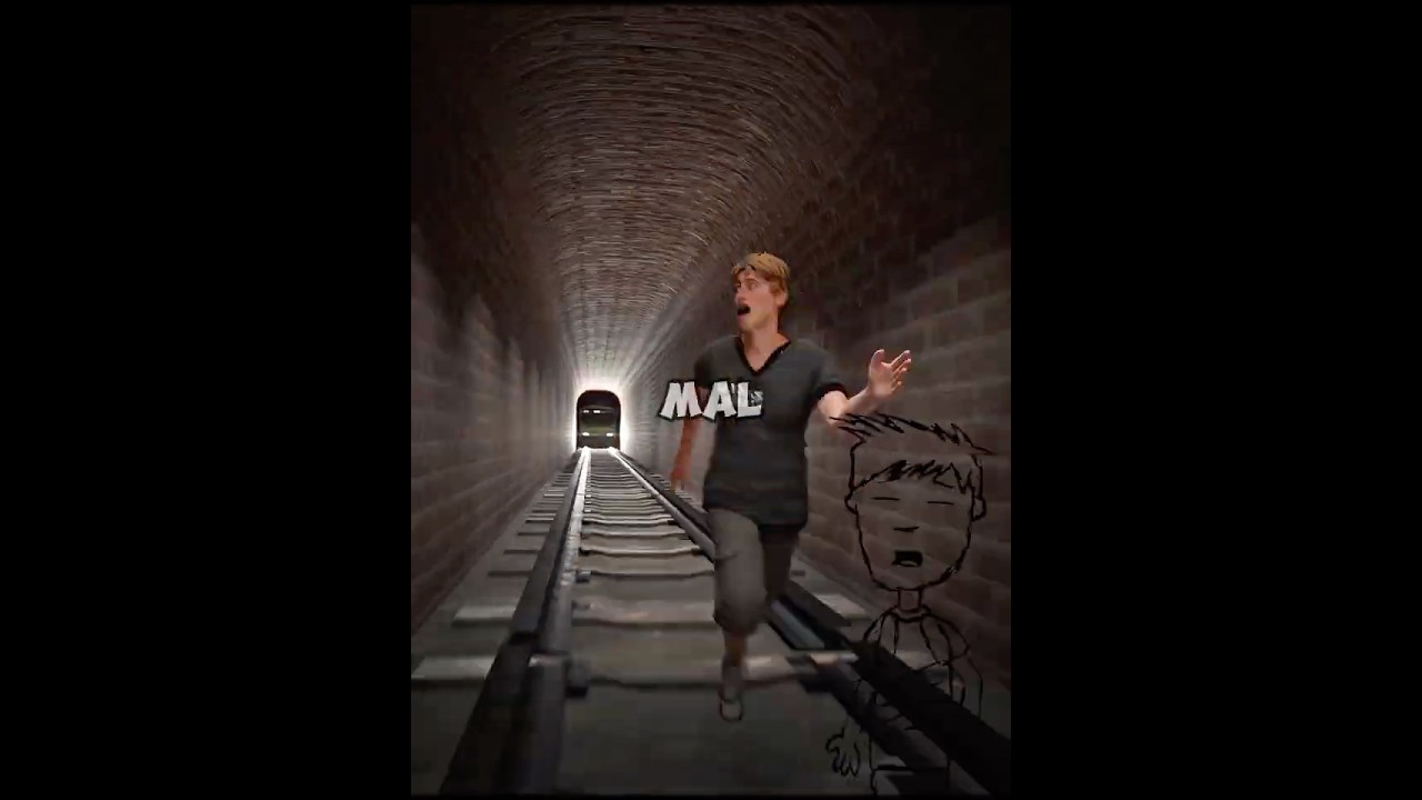 So &uuml;berlebst du in einem U Bahn Tunnel!