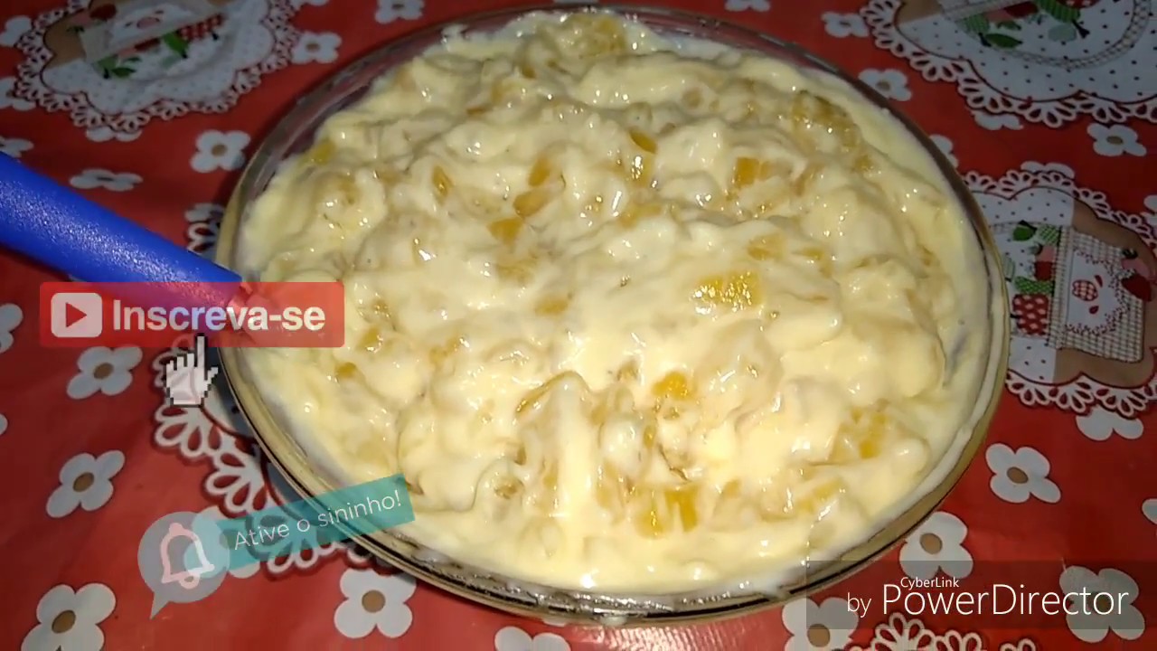 RECHEIO DE ABACAXI COM CREME BELGA!!