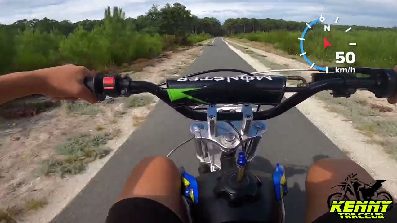 #1 Je pars me balader très loin en Dirt bike 125cc
