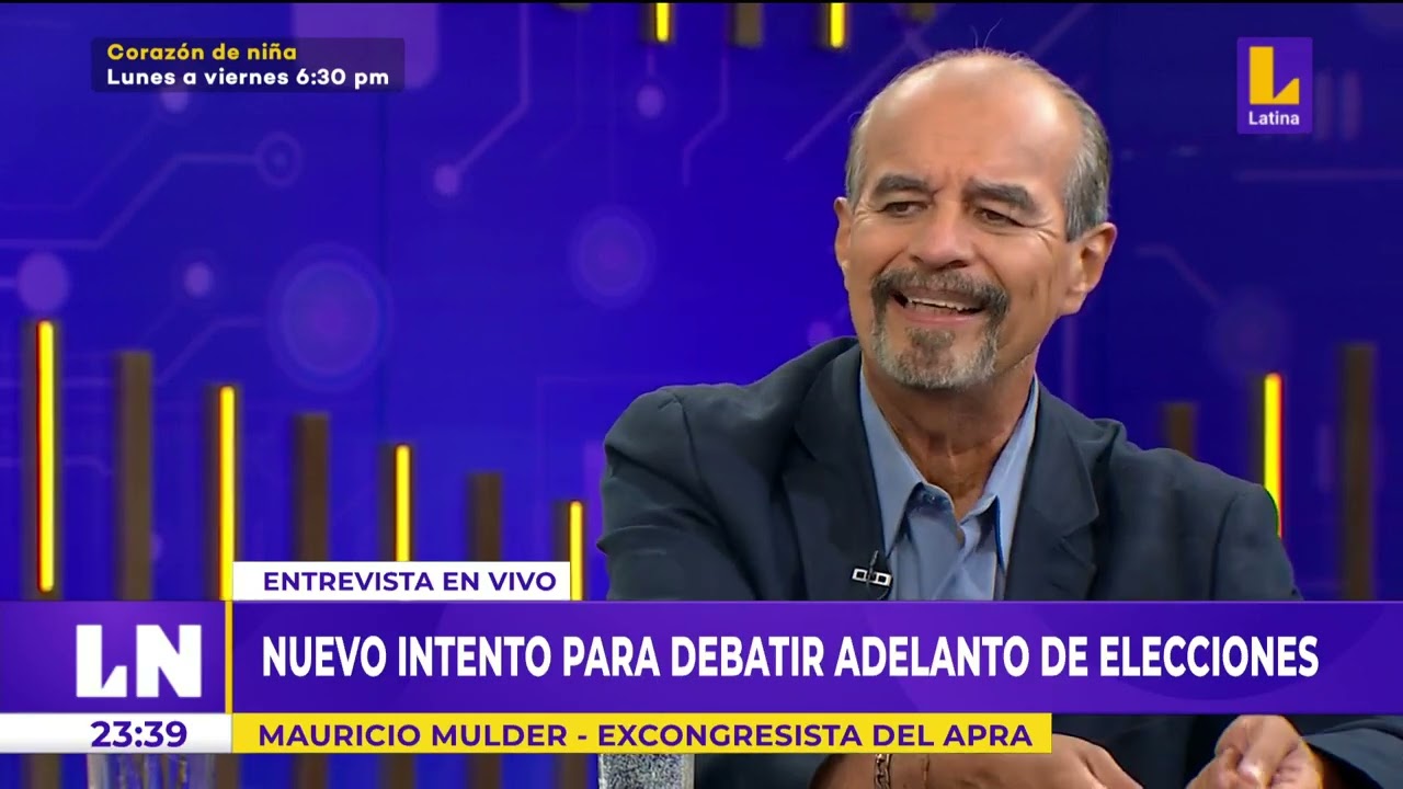 🔴 ¿Cuál es la situación actual del partido aprista? Entrevista a Mauricio Mulder