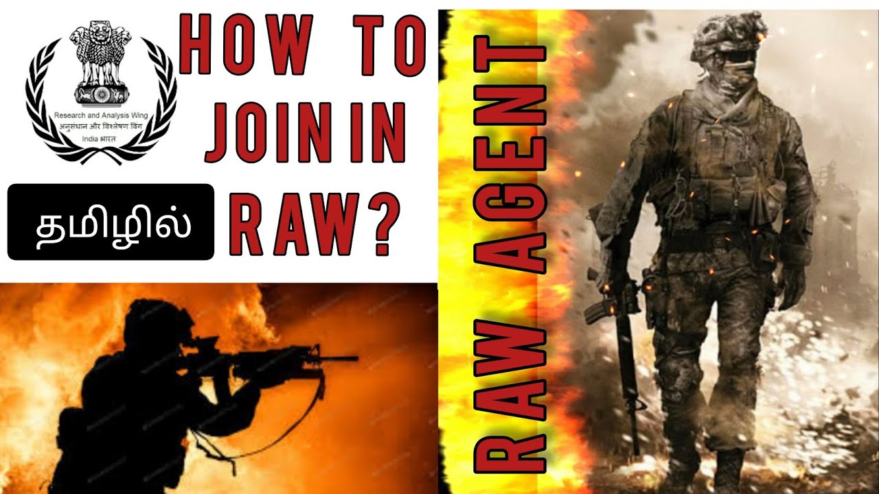 How to became a RAW agent | Research and analysis wing | Raw intelligence | Tamil|